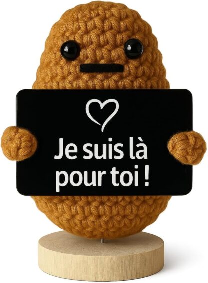 Socle pour patate ❤️ personnalisable ❤️ positive – Image 4